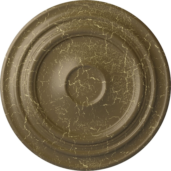 Ekena Millwork Giana Ceiling Medallion (Fits Canopies up to 7 7/8"), 32 5/8"OD x 1 1/2"P, Mississippi Mud Crackle CM32GIMMC - main